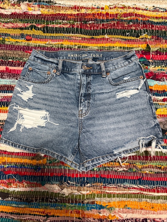 American Eagle Outfitters Pants - American Eagle Outfitters Relaxed Fit Distressed Denim Shorts